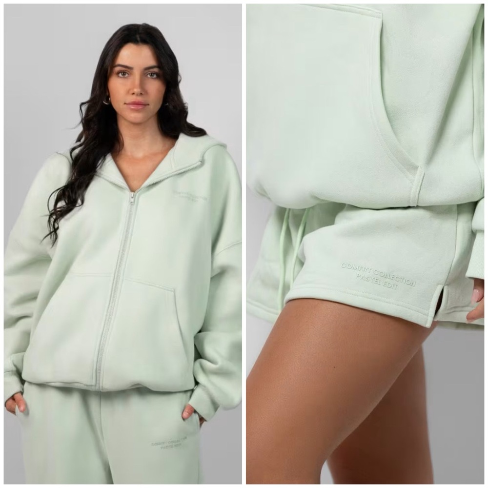 NWT COMFRT Pastel Mint 2-Piece Set, Medium
